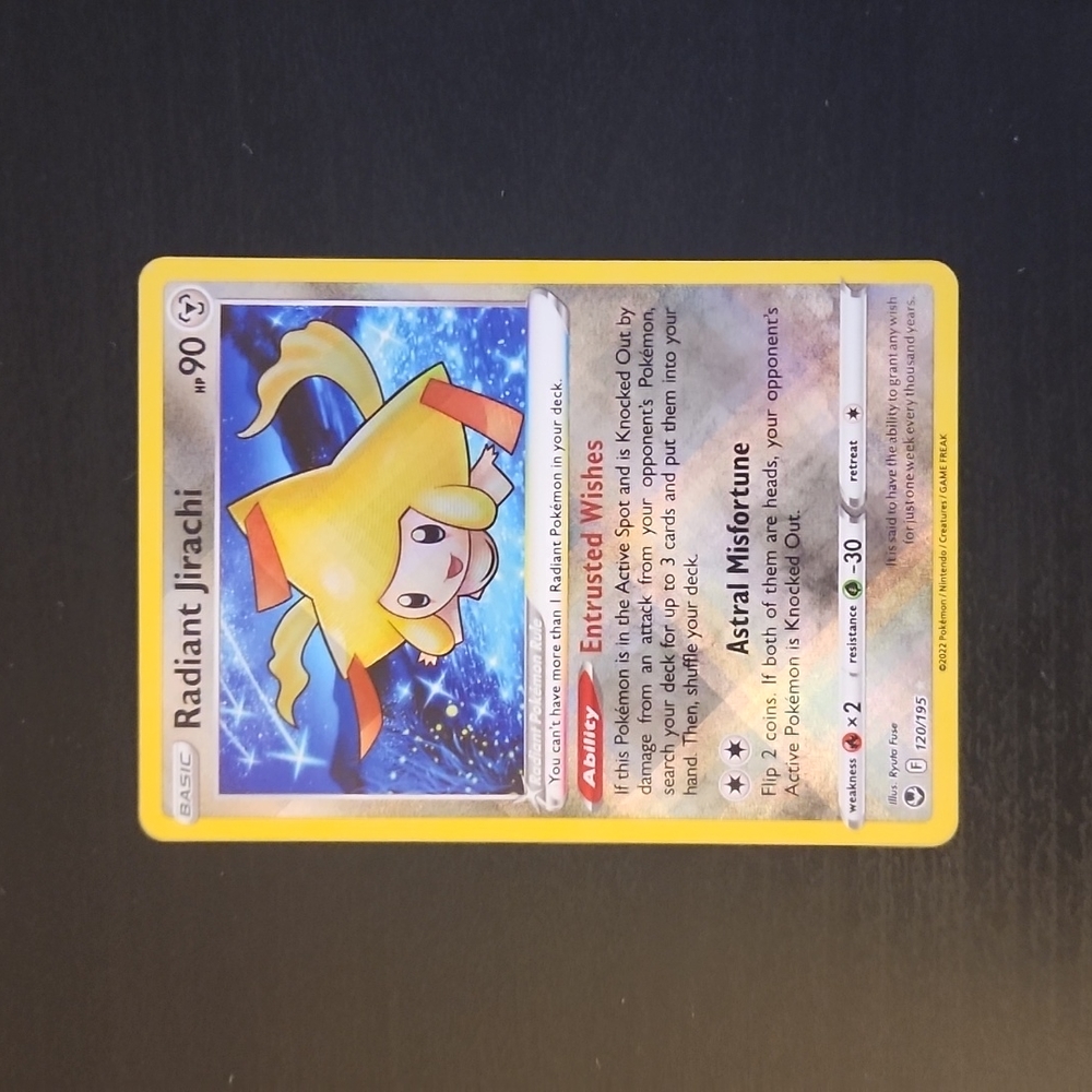 Radiant Jirachi 120/195 Silver Tempest (NM)!